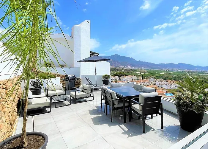 Willa Colina Del Mar - With Heated Pool & Luxurious View Near The Nerja