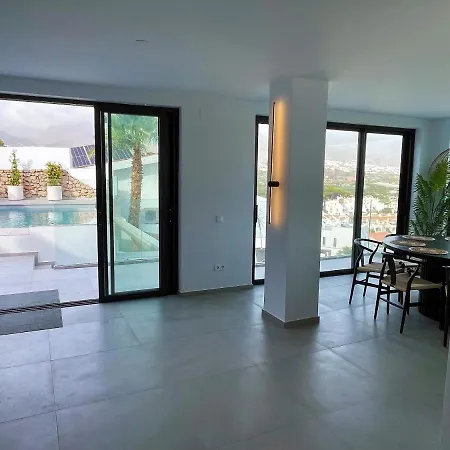 Colina Del Mar - With Heated Pool & Luxurious View Near The Вилла Нерха